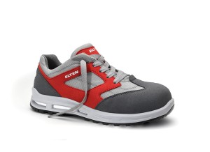 Buty Elten Travis XXT grey-red Low ESD S2